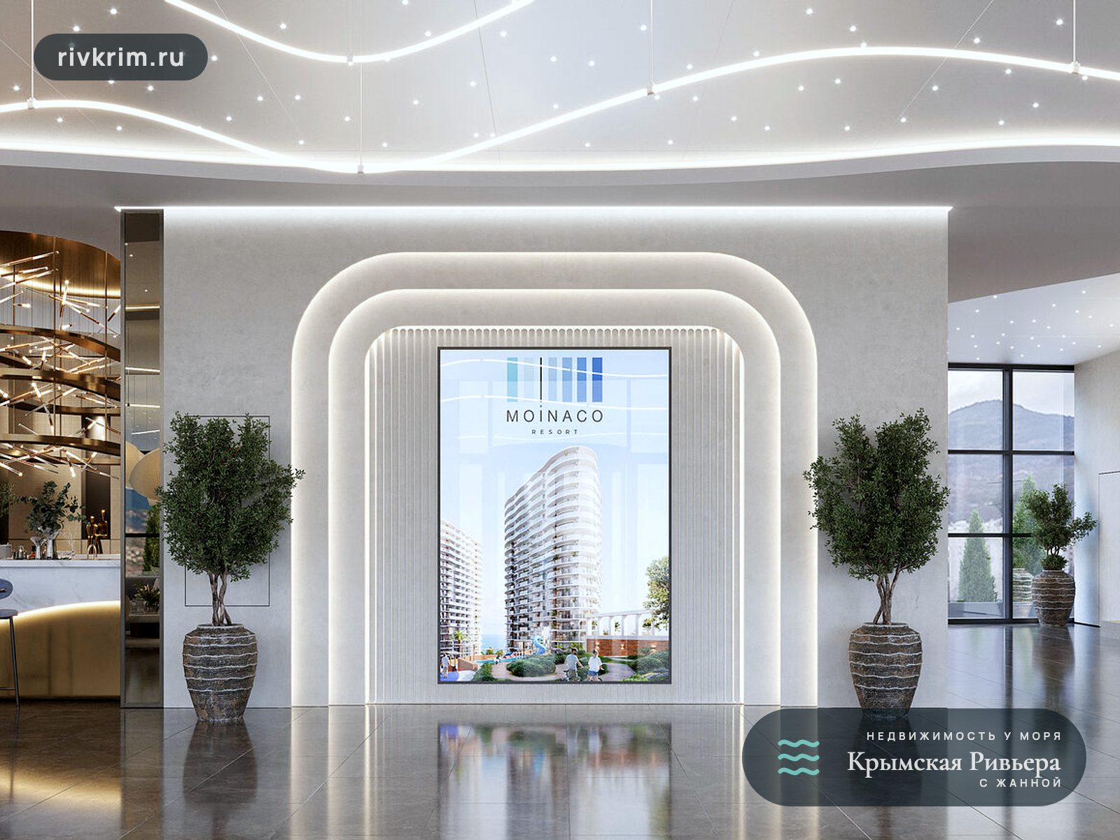 Евпатория ЖК "Мойнако Ривьера" 1-комнатная квартира 31 м²